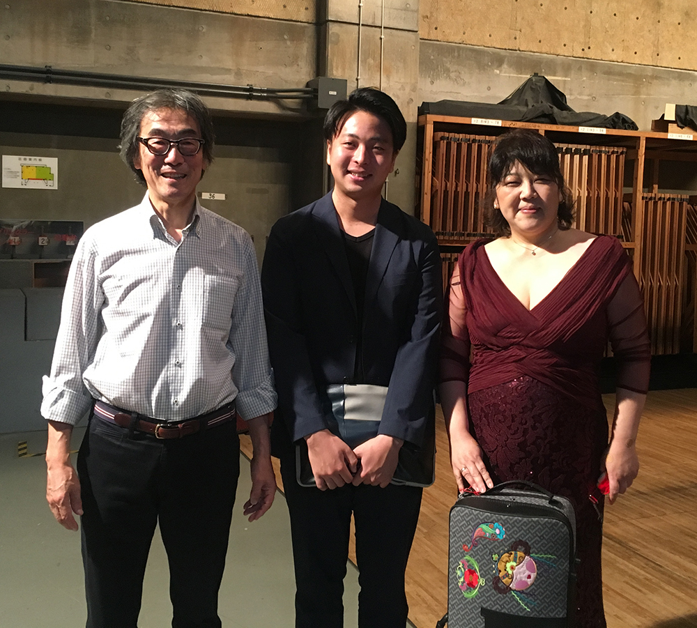 岡本誠司さん ミュンヘン国際音楽コンクール第1位 岡本誠司さん ミュンヘン国際音楽コンクール第1位